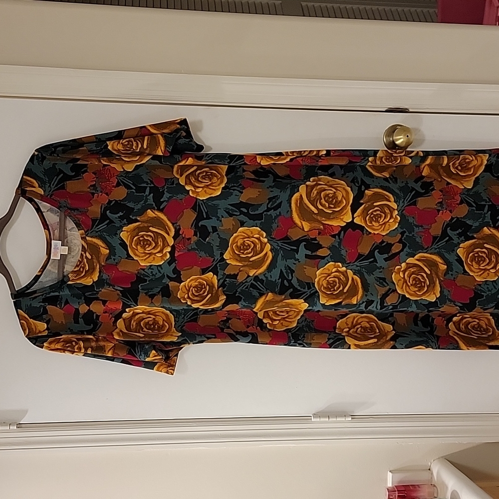 Lularoe 3X floral Julia dress